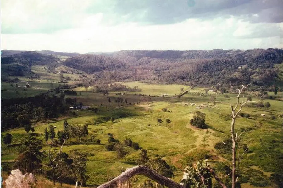 Baroon Pocket farmland before the dam was built